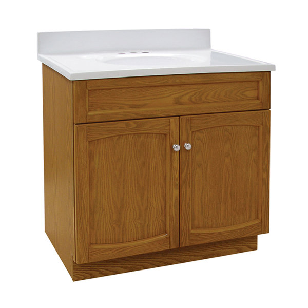 Hazelwood Home Heartland 31" Single Bathroom Vanity Set & Reviews Wayfair